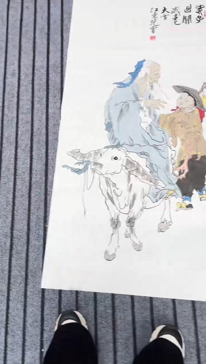 精品国画人物作品