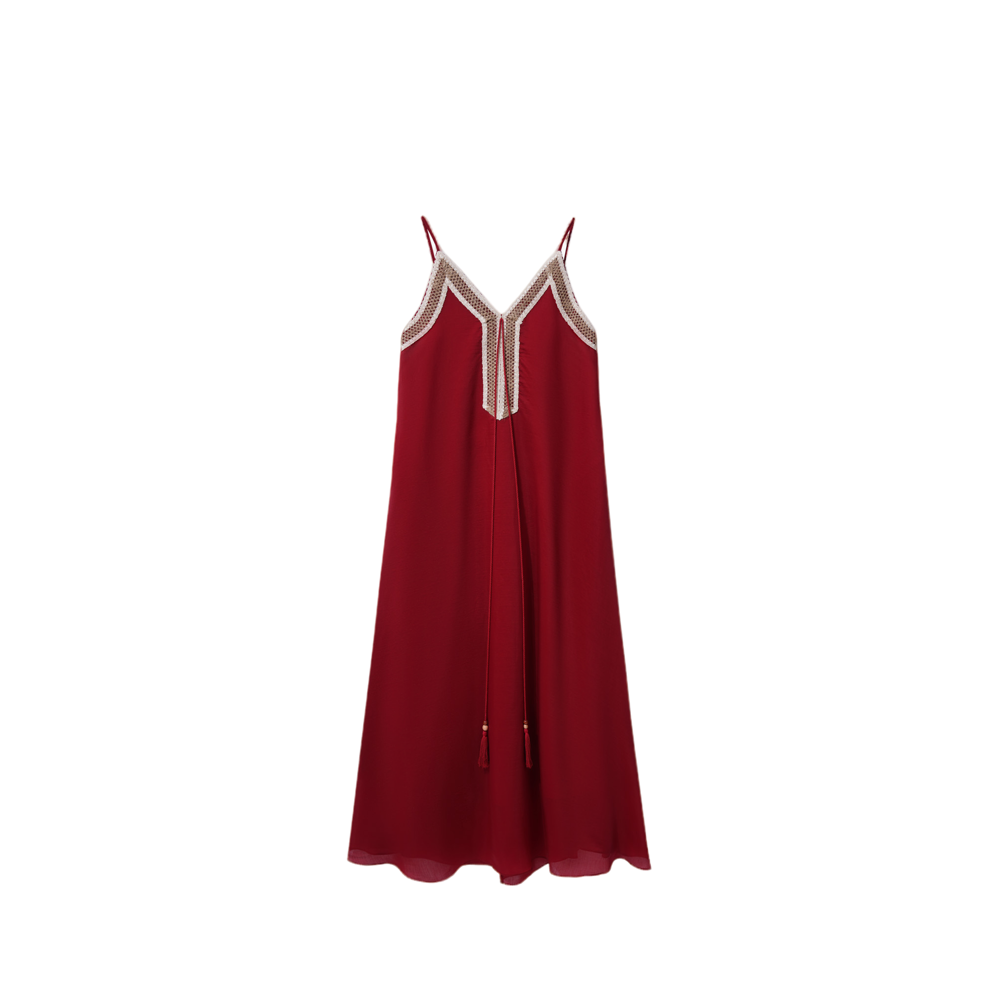 【龙哥专属】气质休闲女人味无袖吊带连衣裙 L7F29858H 2586