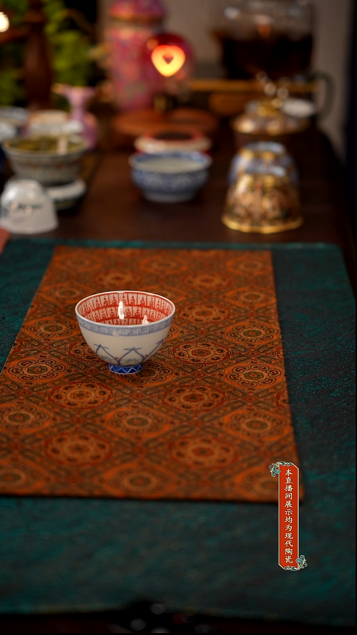 景德镇窑口茶器瓷6479