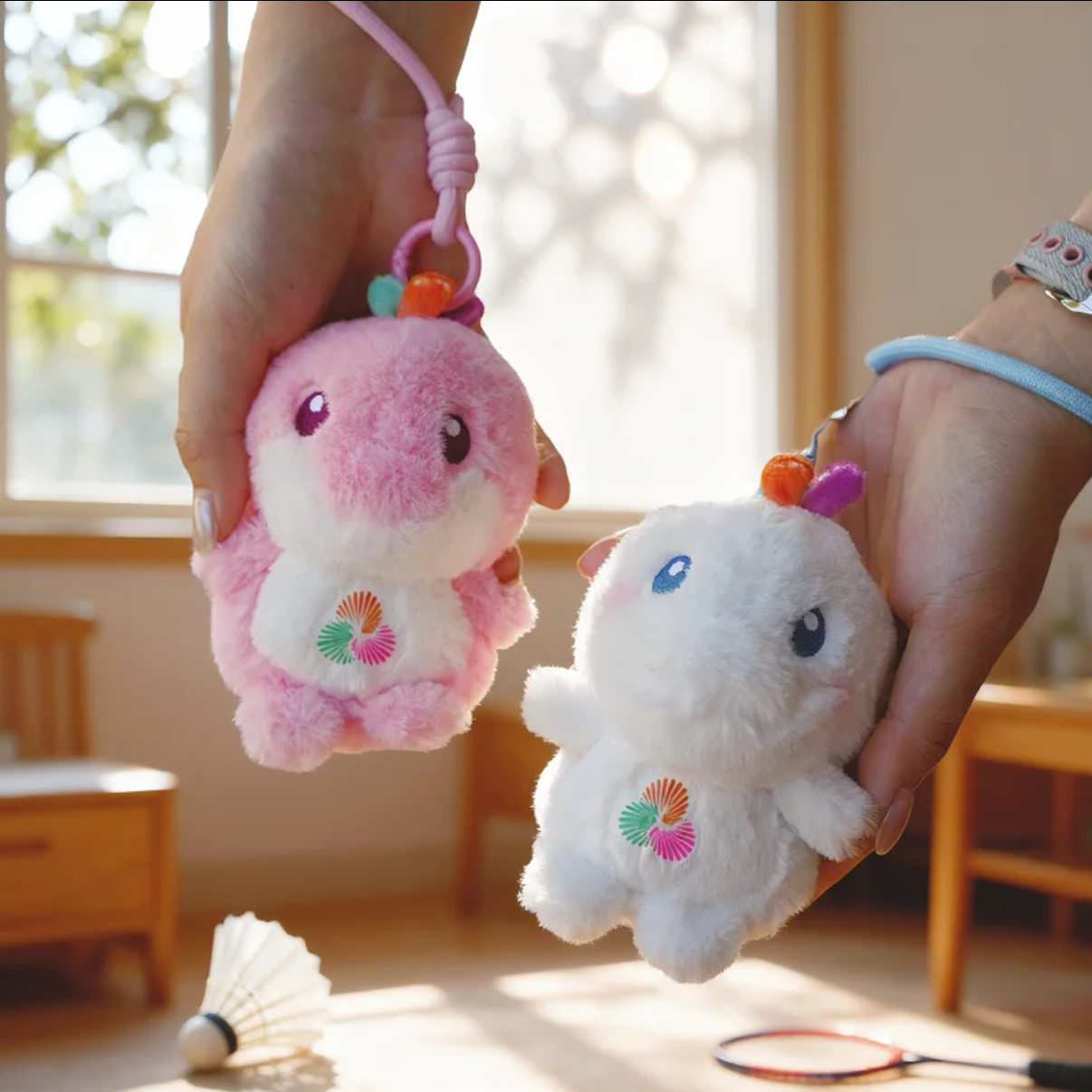 第十五届全运会萌宠喜洋洋乐融融小挂饰玩趣包挂可爱毛绒官方正品