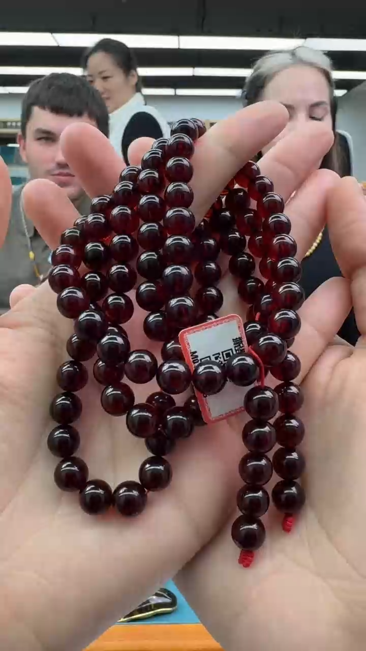 【闪购商品】琥珀颈饰未镶嵌154秒拍号