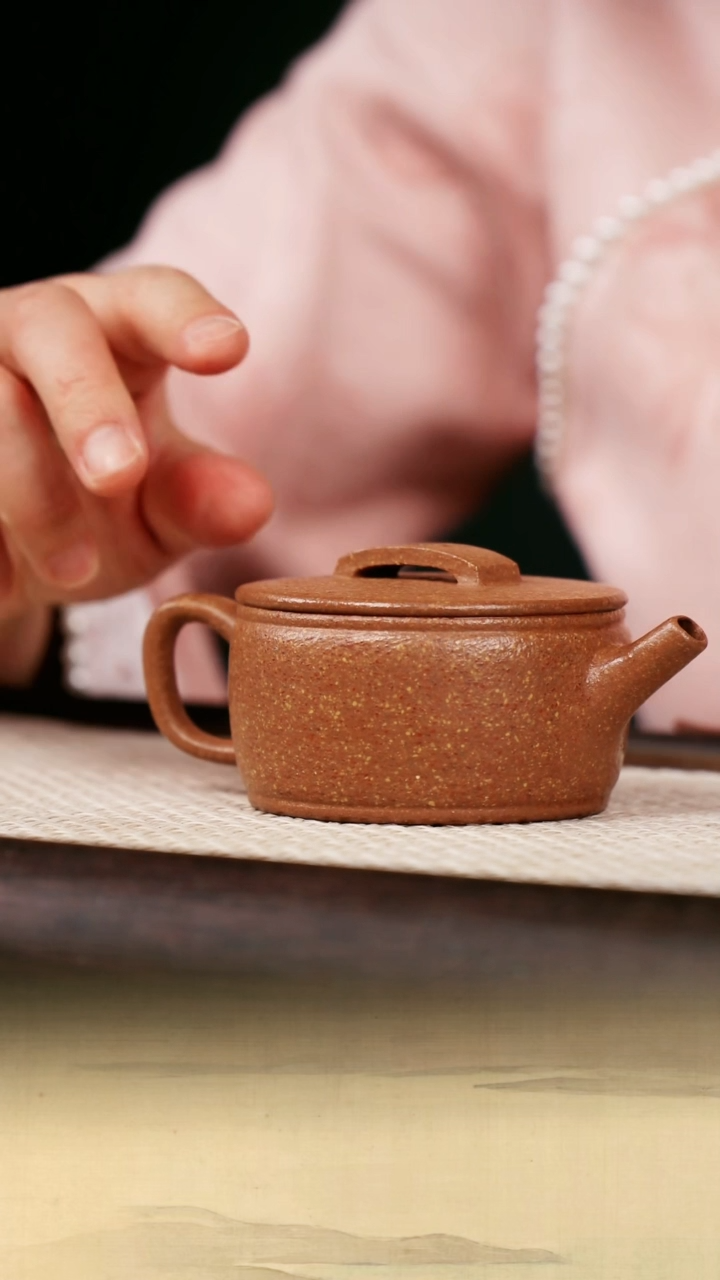 【闪购商品】紫砂茶壶砂盛元原矿青降坡 8目手磨料汉瓦