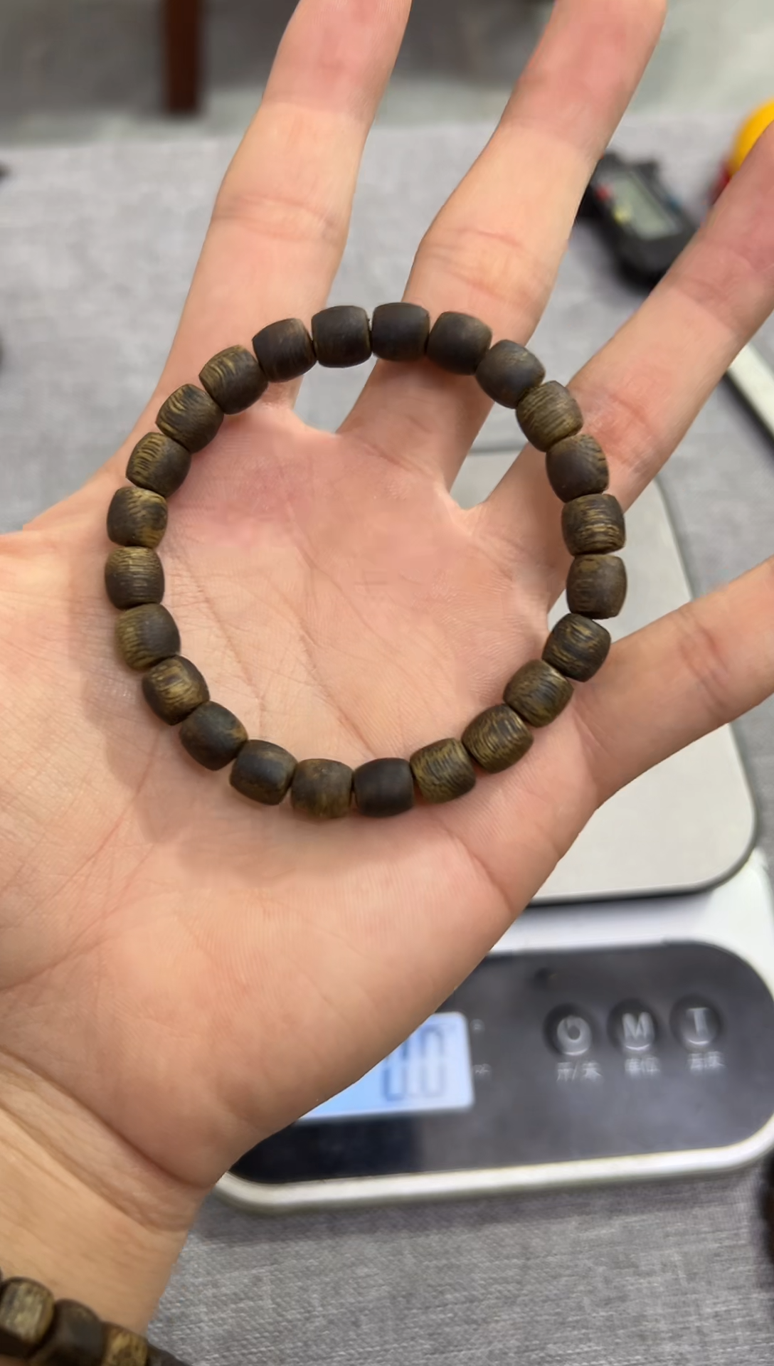 【闪购商品】沉香手串07直切珠单圈5克+ 多样性发其一