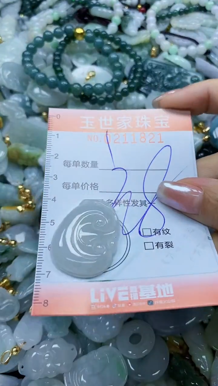 【闪购商品】翡翠颈饰未镶嵌闪购0211821