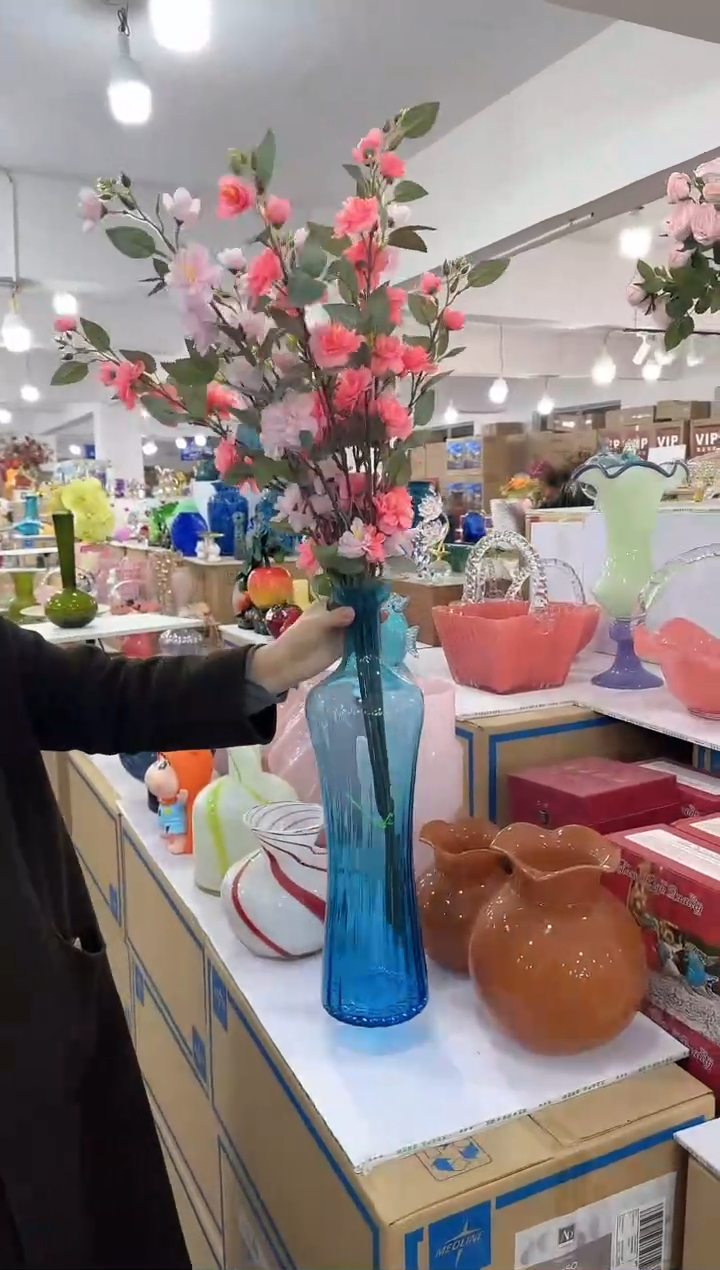 【闪购商品】琉璃昕洋花器Q-品20