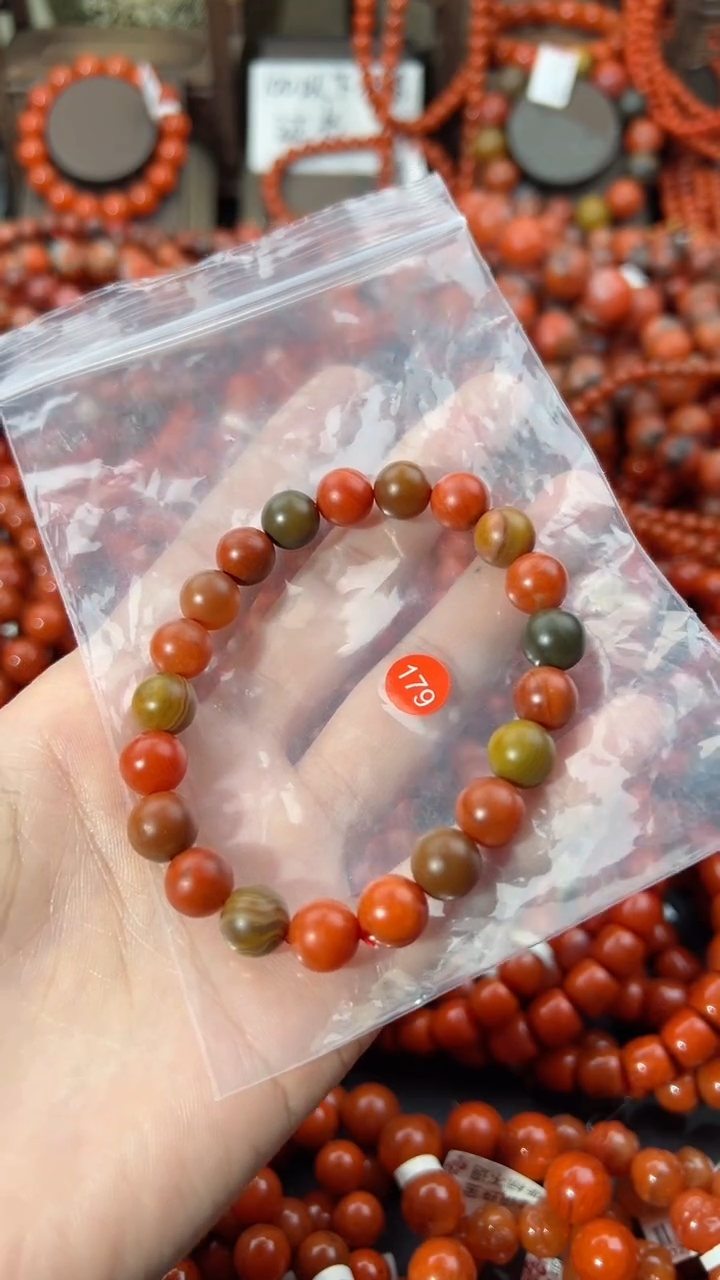 【闪购商品】南红玛瑙手串未镶嵌9