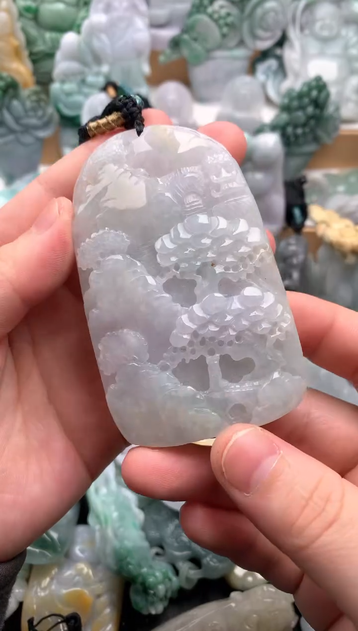 吊坠(不含链)未镶嵌翡翠1