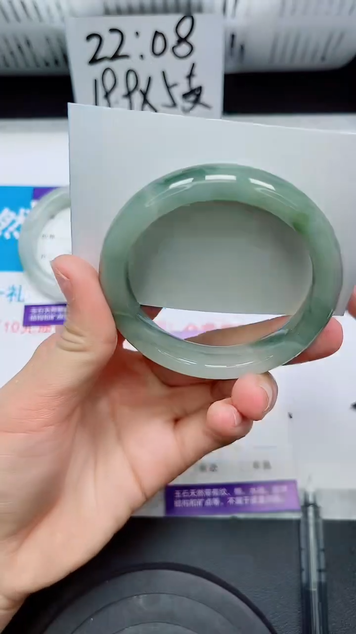 【闪购商品】石英质玉手镯未镶嵌34/54