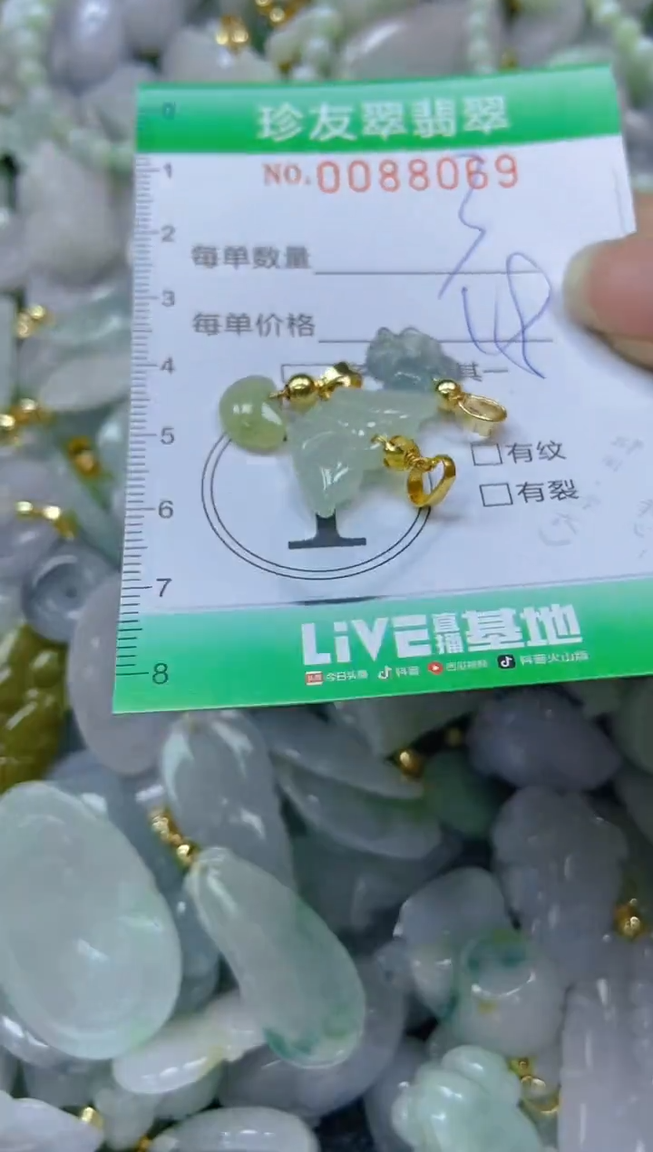 【闪购商品】翡翠颈饰未镶嵌闪购0088069