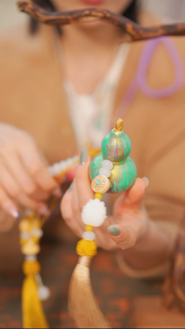 1867非遗漆手艺工天然葫芦文玩福禄