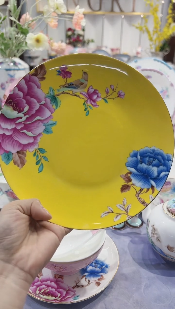 【闪购商品】骨瓷8寸平盘