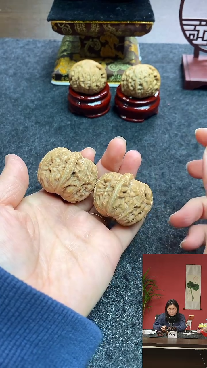 【闪购商品】文玩核桃把件39全品平谷元宝