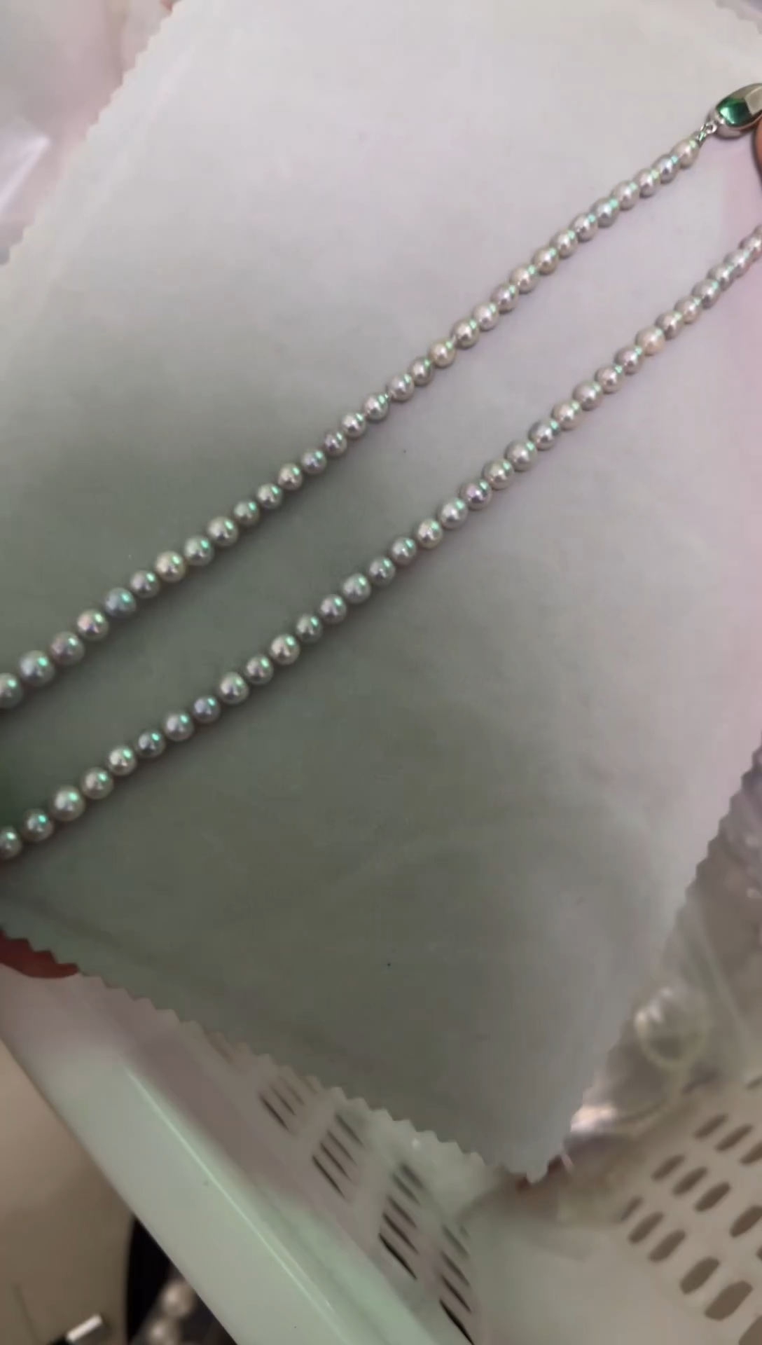 项链未镶嵌海水珍珠真多麻塔链满串 多样性发一