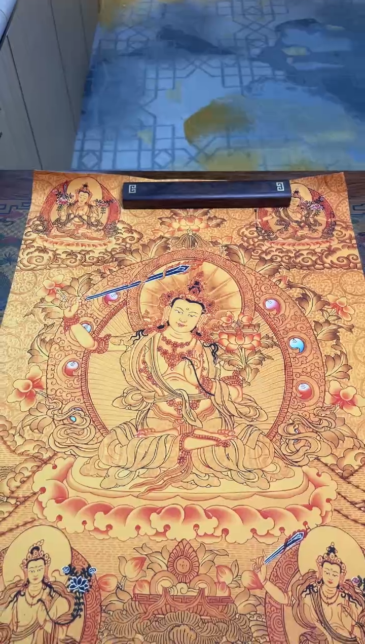 卷轴画精品奥奥奥的唐卡