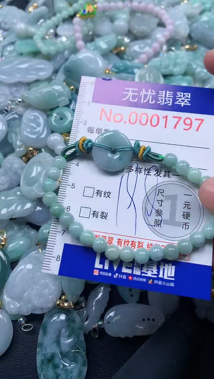 颈饰未镶嵌翡翠1797