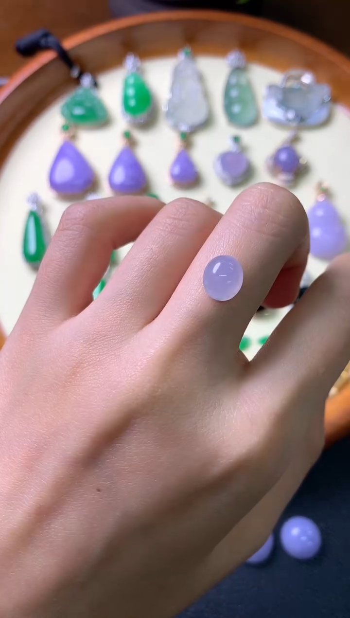 【闪购商品】定制翡翠未镶嵌裸石（镶嵌定制）