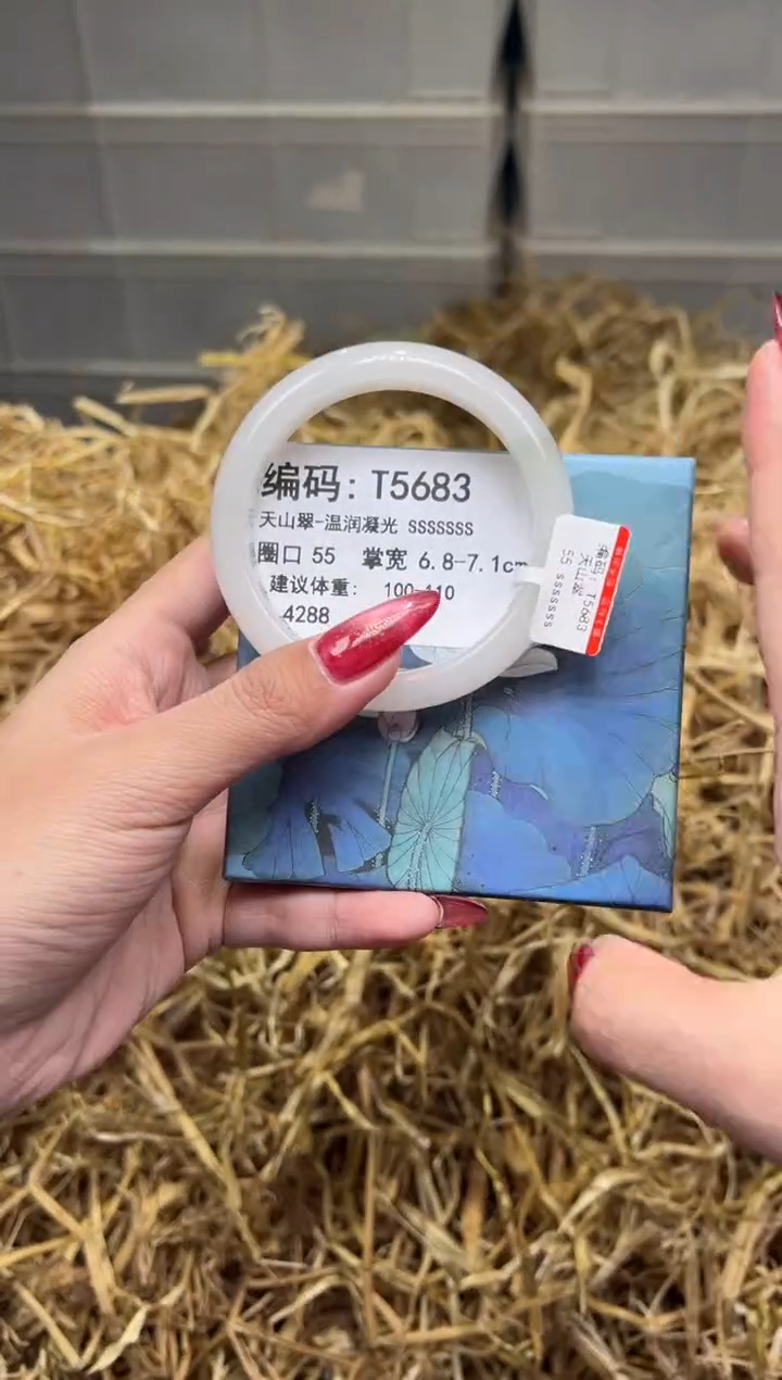 未镶嵌手镯石英质玉T5683