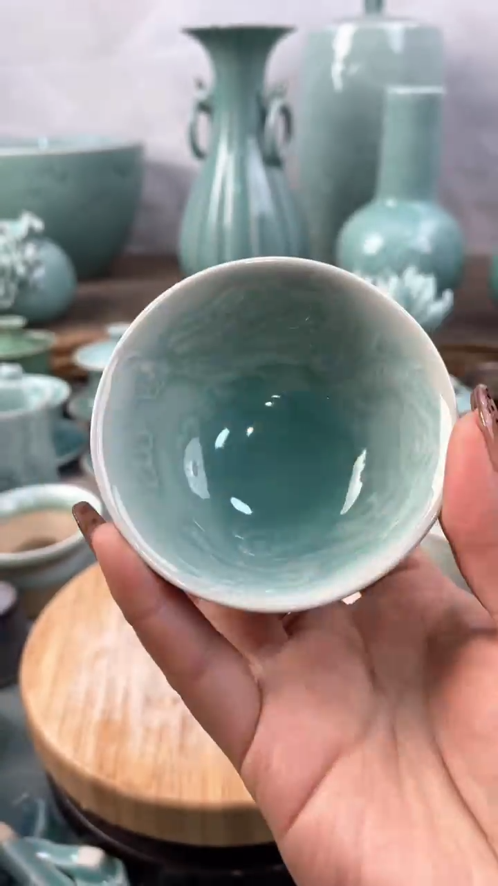 【闪购商品】特价福利 微瑕 慧仙青瓷