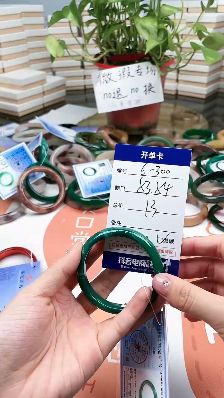 【闪购商品】石英质玉手镯未镶嵌300