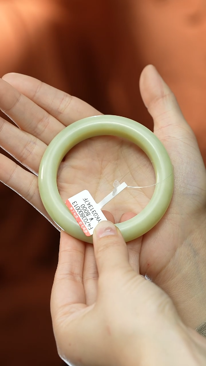 【闪购商品】和田玉未镶嵌手镯手镯 56