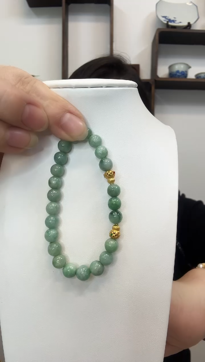 未镶嵌手串翡翠翡翠手串