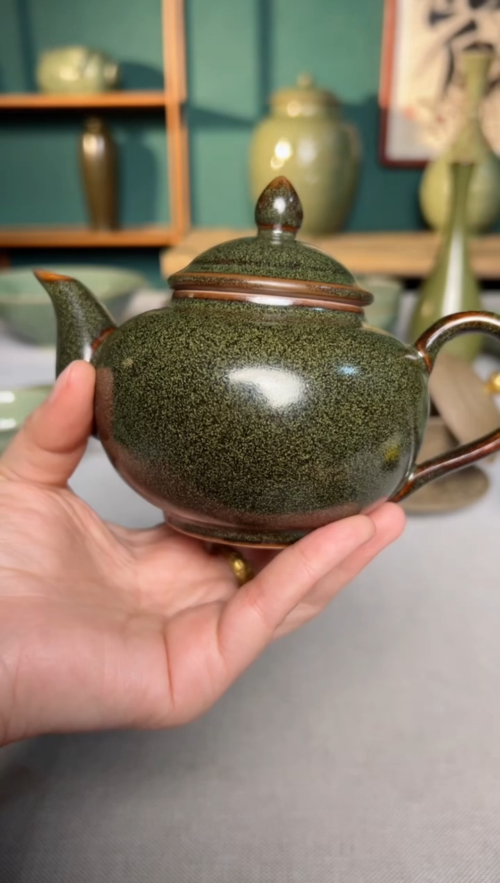 【闪购商品】其他耀州窑茶叶末釉寿春壶