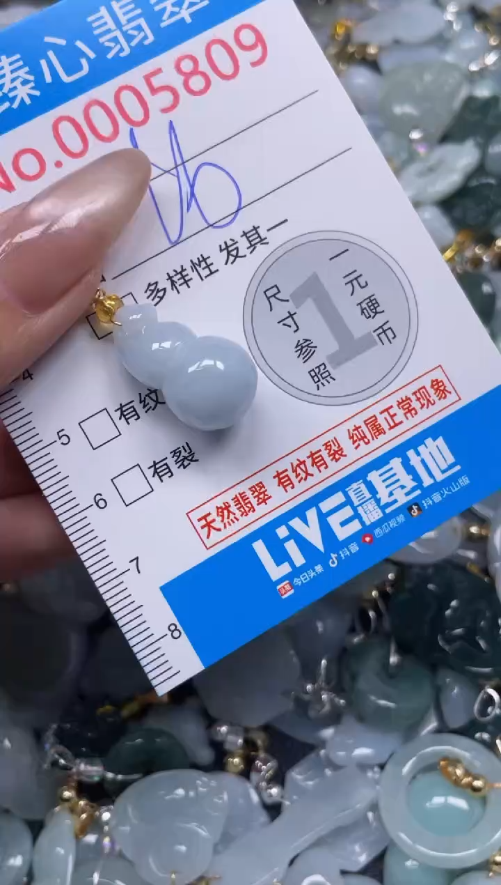 颈饰未镶嵌翡翠5809