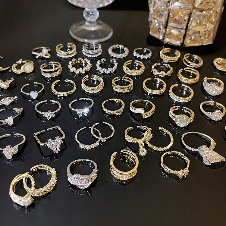 戒指开口设计感轻奢套盒  代拆链接~