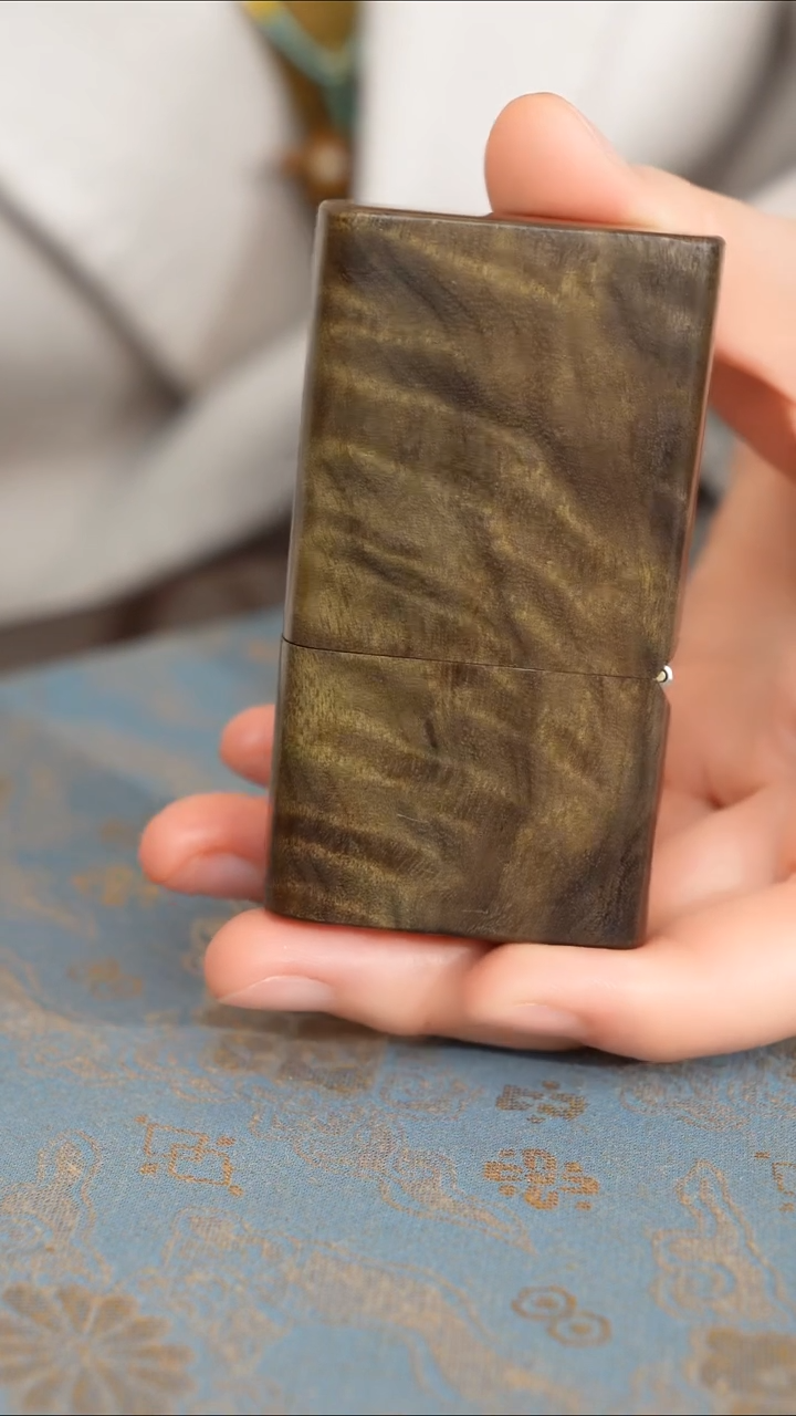 乌木类家具金丝楠阴沉木满纹火机