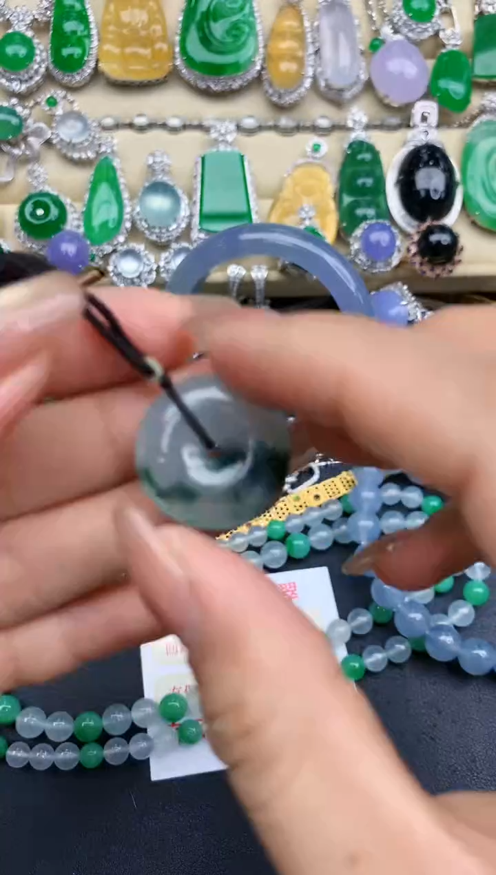 颈饰未镶嵌翡翠285-中国好珍宝