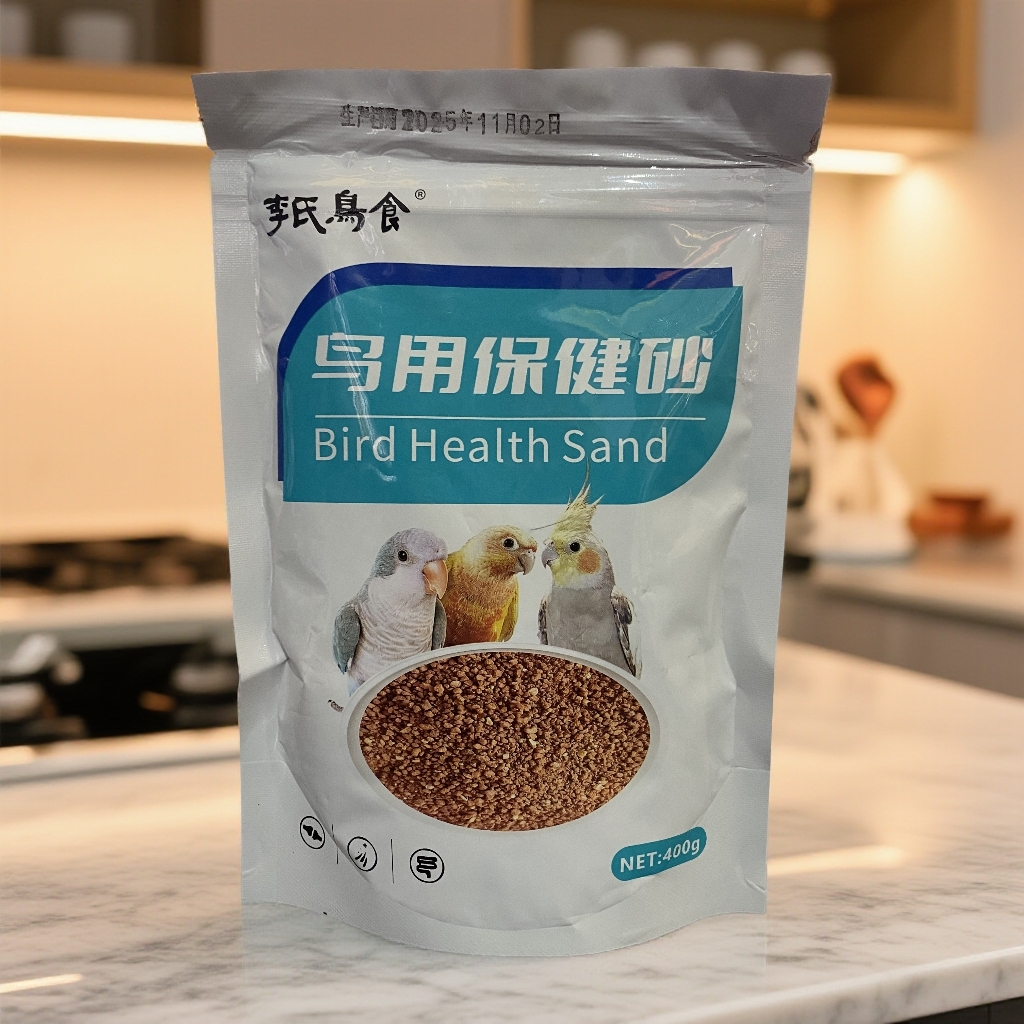 鹦鹉保健砂高钙红土含贝壳颗粒全面补充矿物质营养