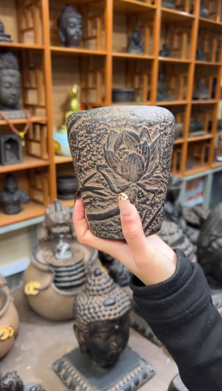 陶土【火山泥】一叶荷