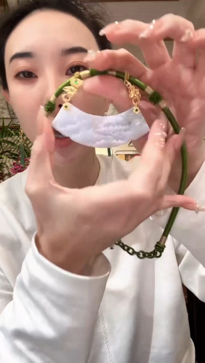 【闪购商品】翡翠颈饰未镶嵌国风