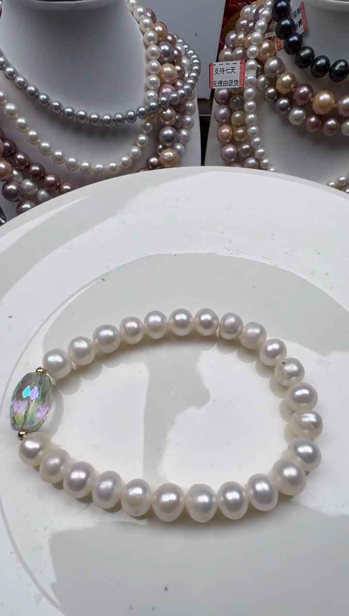 【闪购商品】淡水珍珠颈饰未镶嵌1