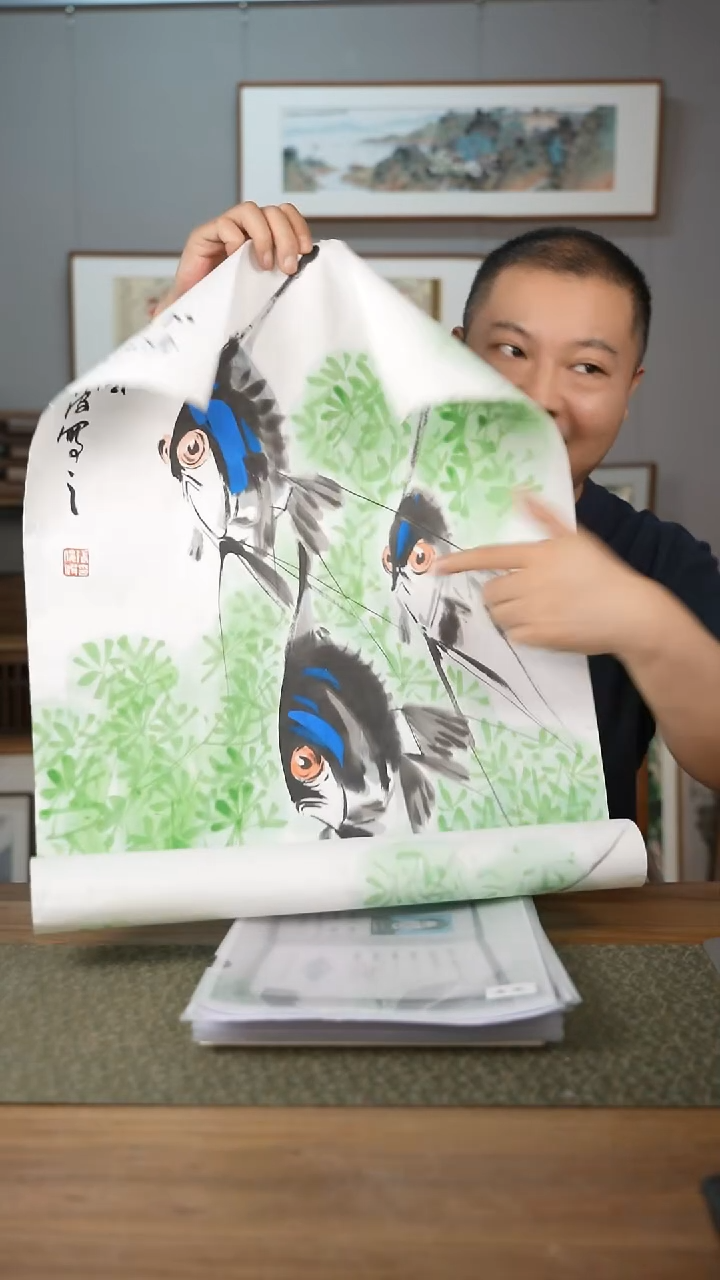 书法协会会员老师软片作品-不含框