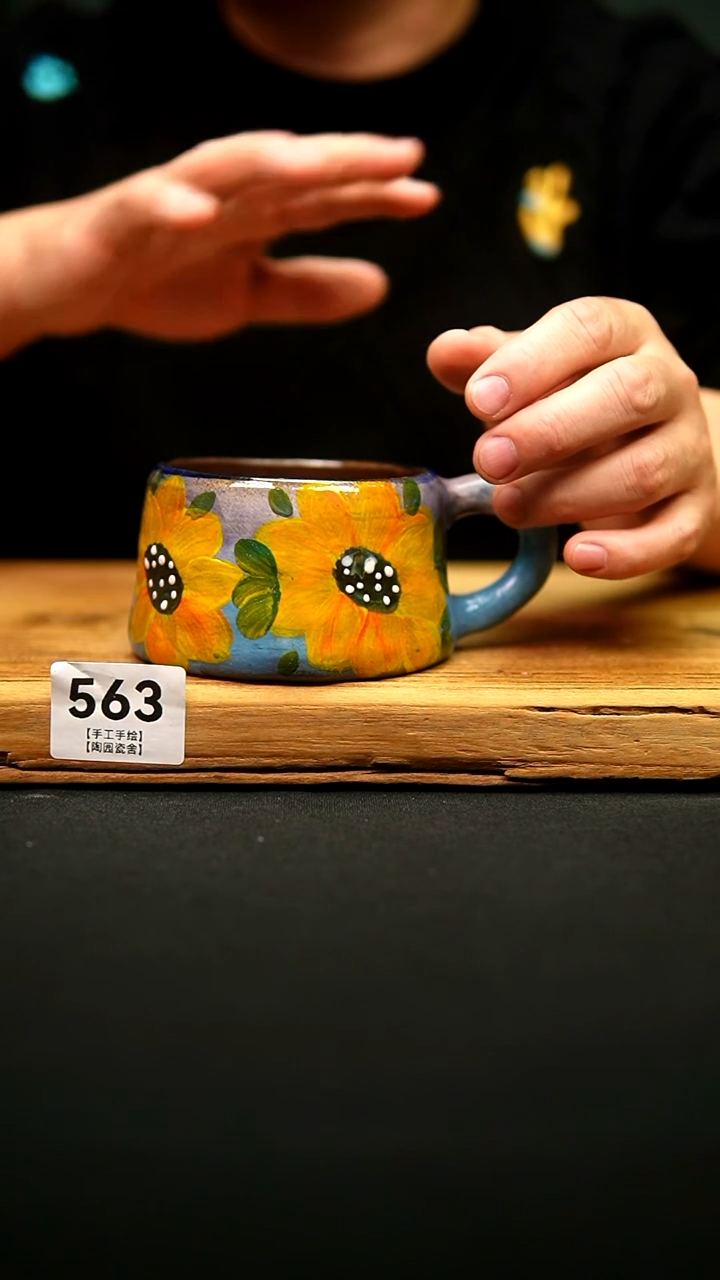 @@陶园瓷舍@@纯手工手绘@高温釉下彩