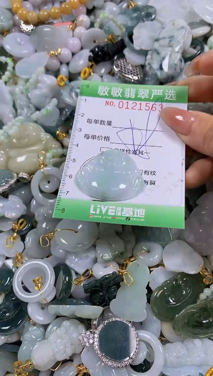 【闪购商品】翡翠颈饰未镶嵌闪购0121563