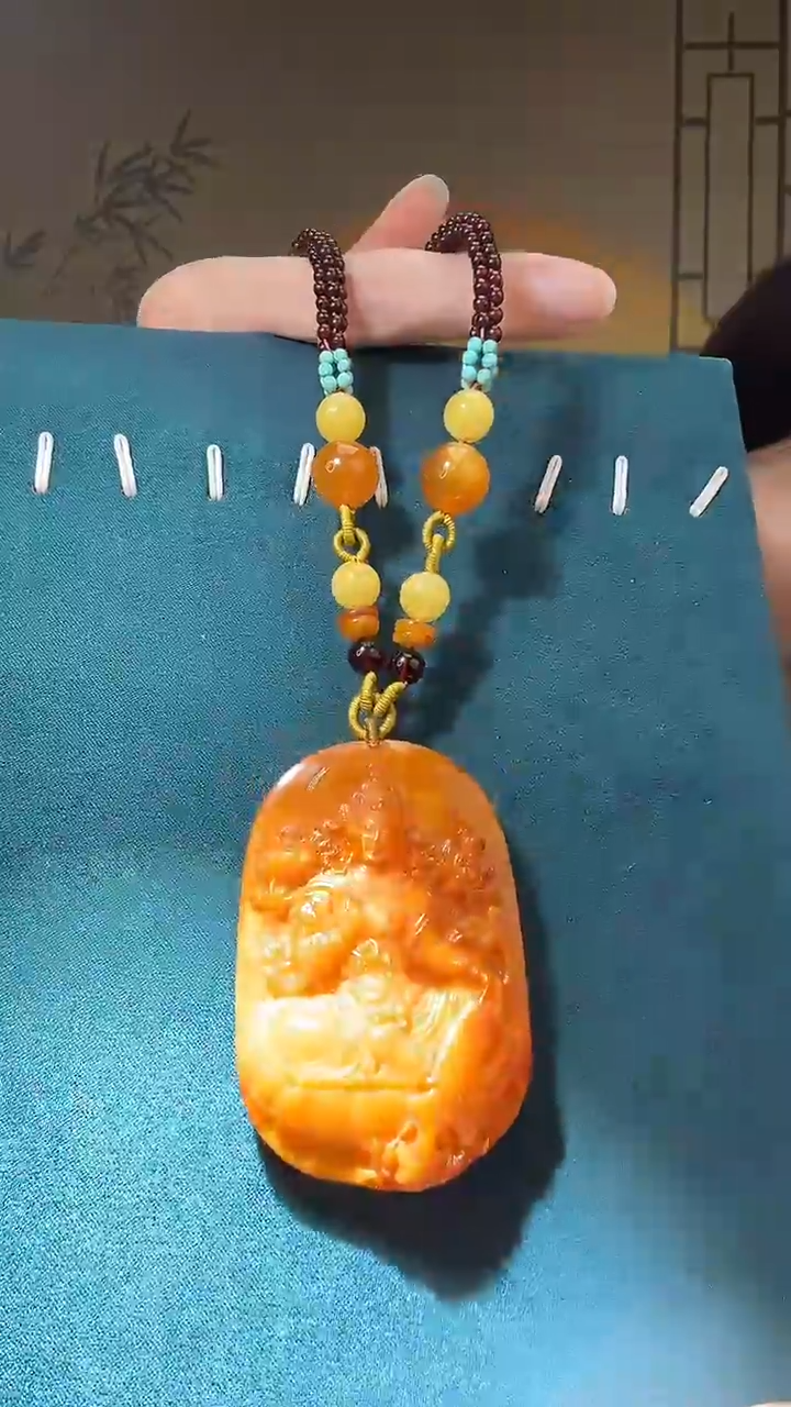 【闪购商品】琥珀裸石未镶嵌A0354天然蜜蜡