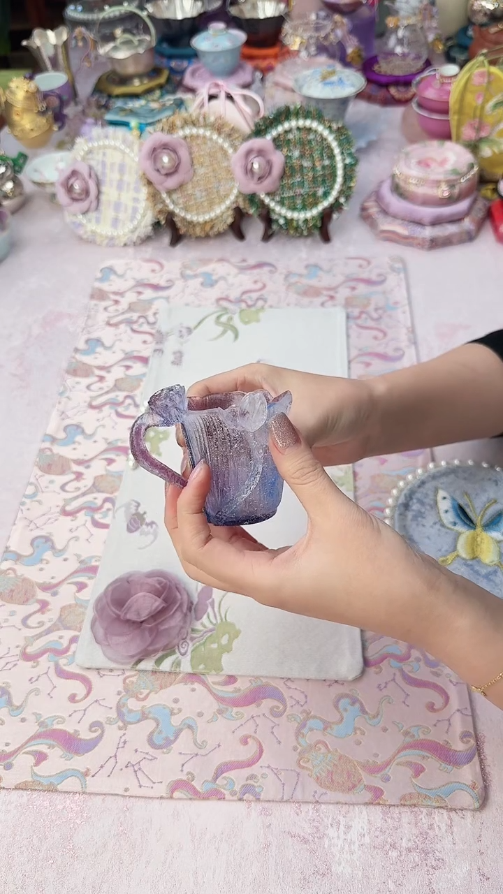 95不退换 卡普拉 沁茗琉璃杯