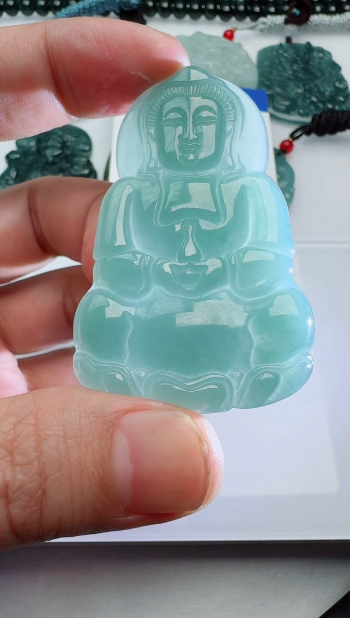 【闪购商品】翡翠颈饰未镶嵌多样性随机发其一