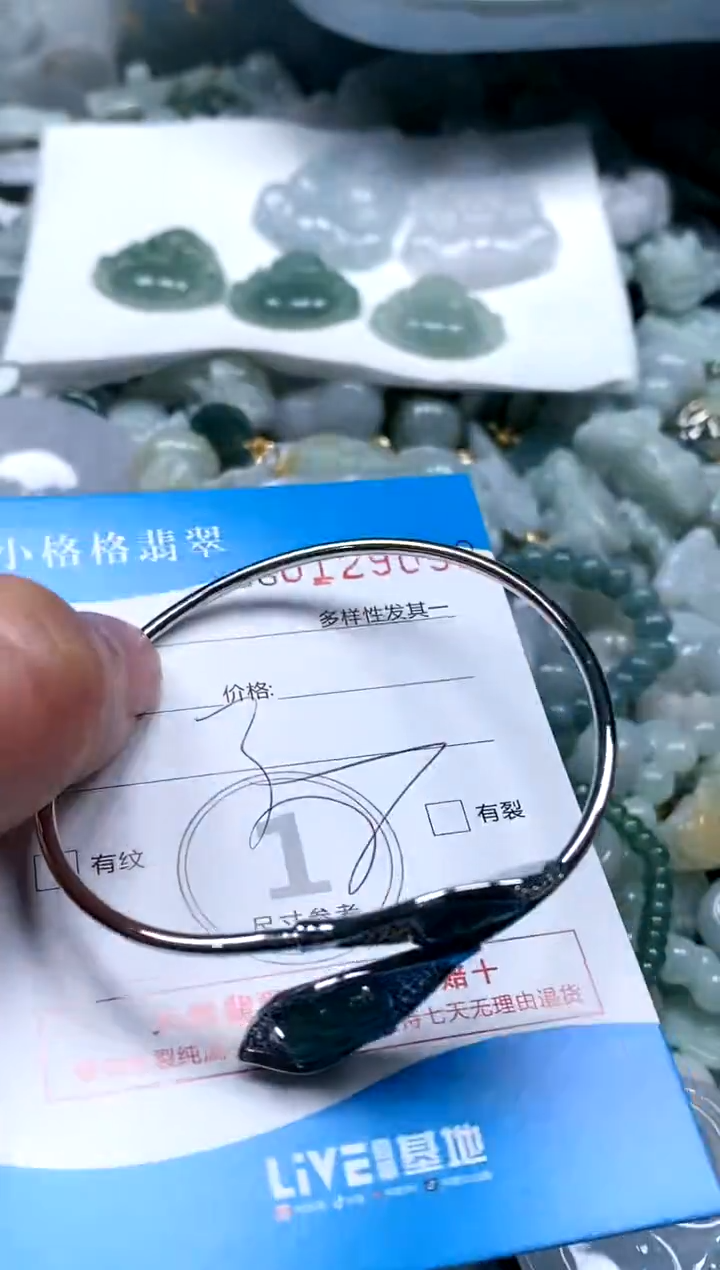 【闪购商品】翡翠颈饰未镶嵌闪购商品0129090