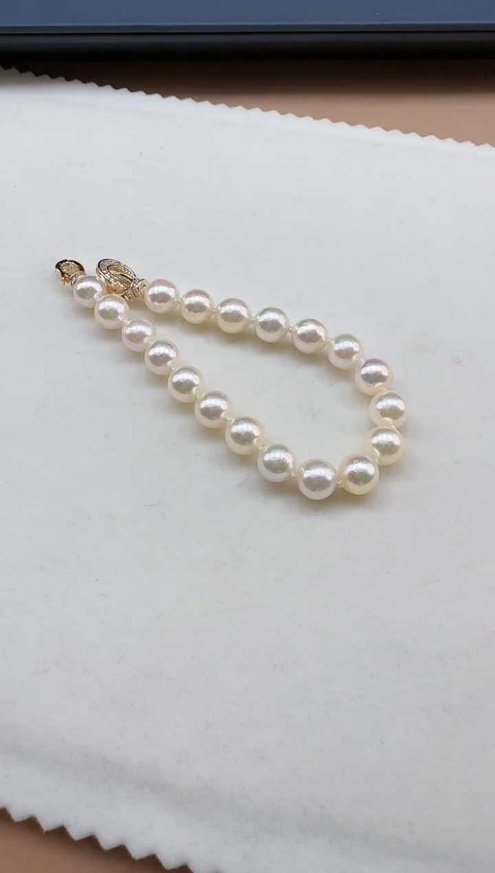 【闪购商品】海水珍珠手链未镶嵌手链