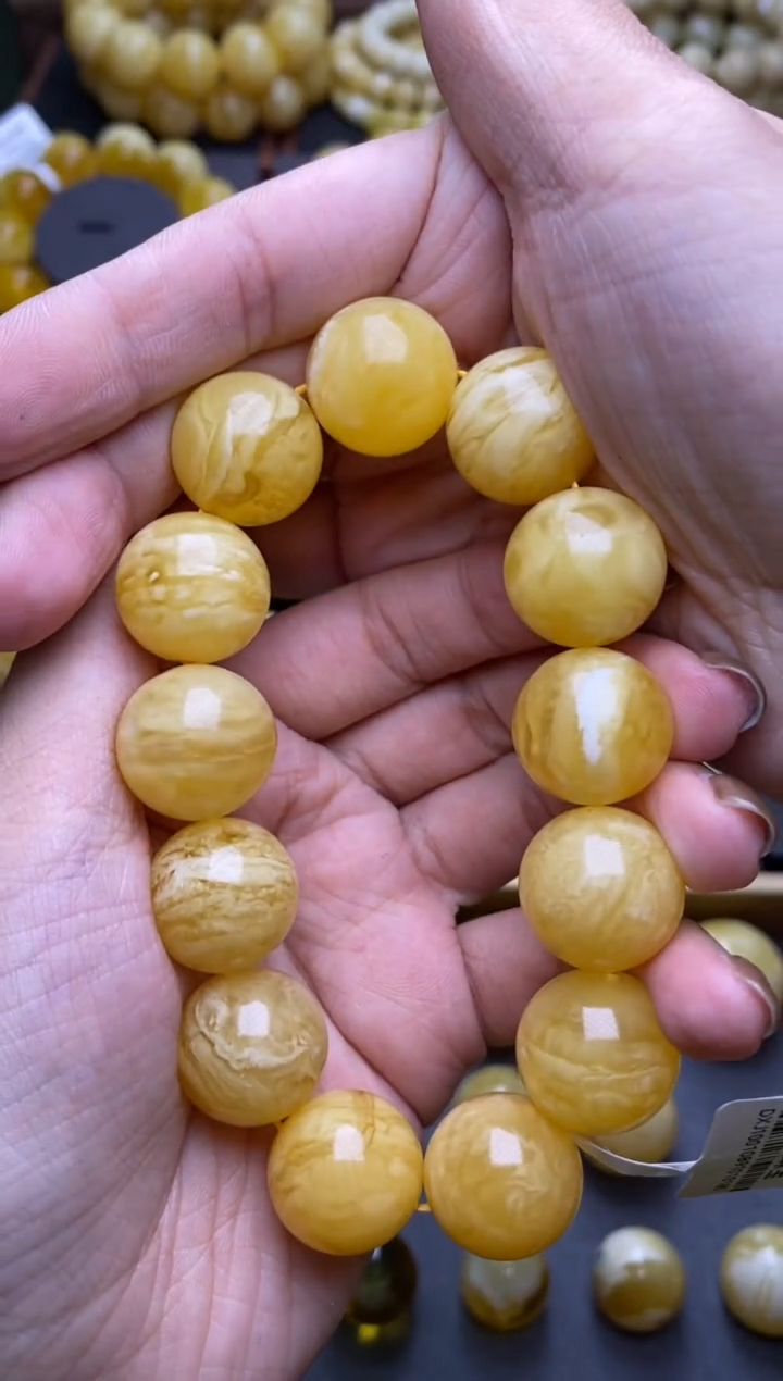 【闪购商品】琥珀裸石未镶嵌大小姐珠宝严选53