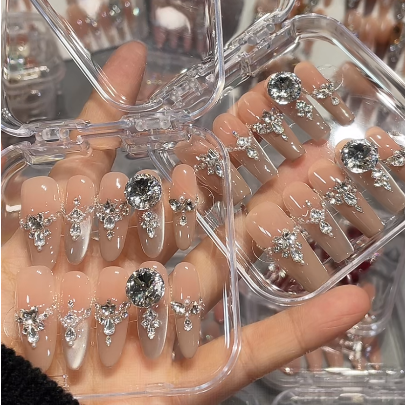 【施家华子/琉璃碎钻】纯手工穿戴甲高定款