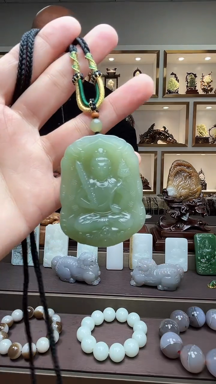 【闪购商品】和田玉挂件未镶嵌苏