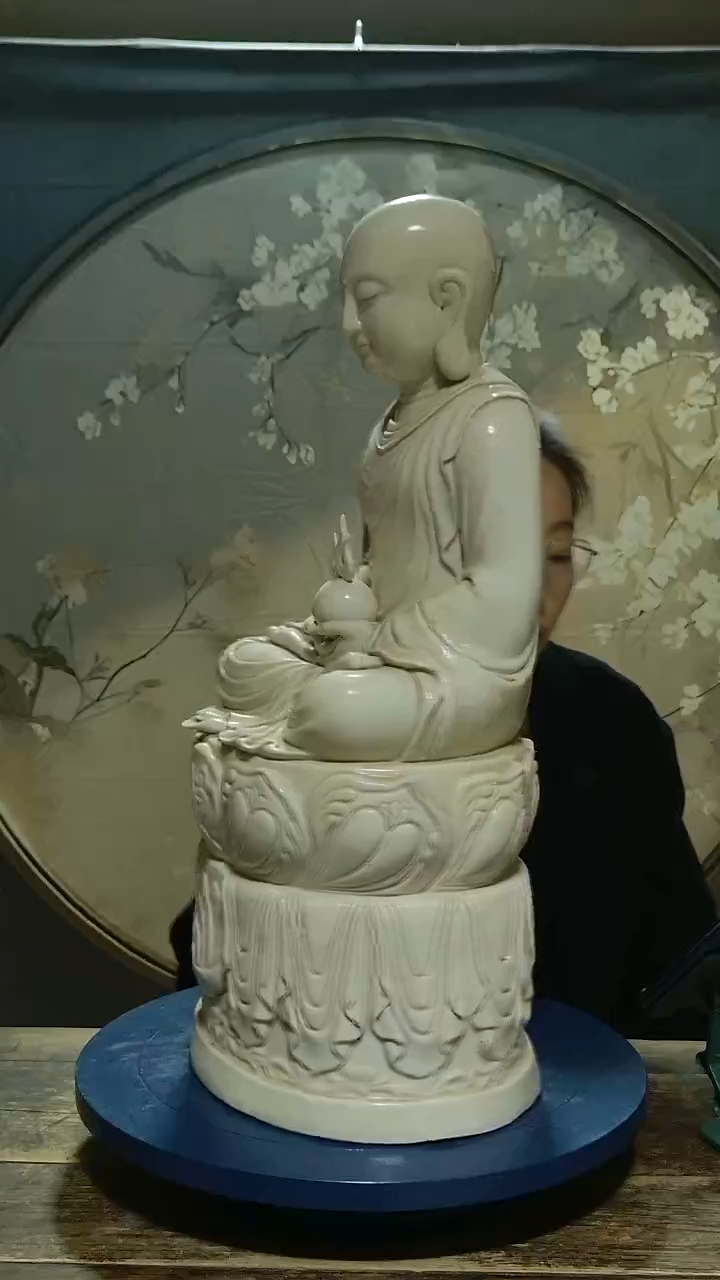 佛像假***化德化地藏造像