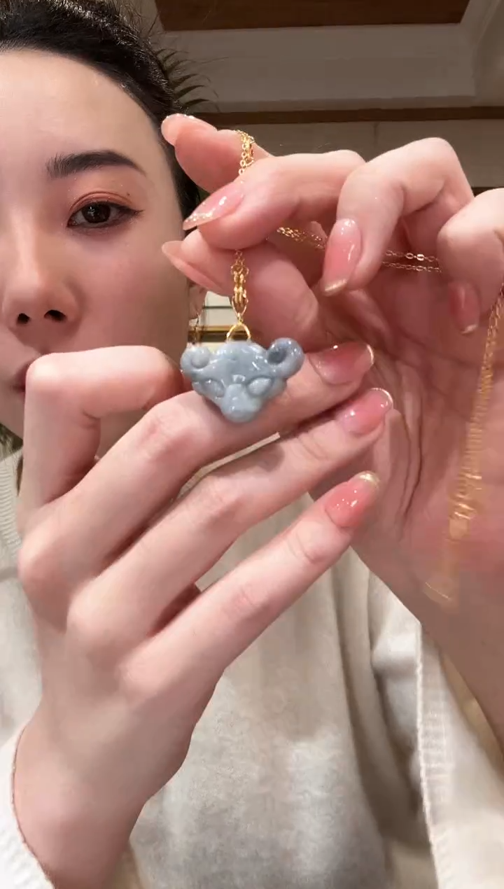 【闪购商品】翡翠颈饰未镶嵌国风