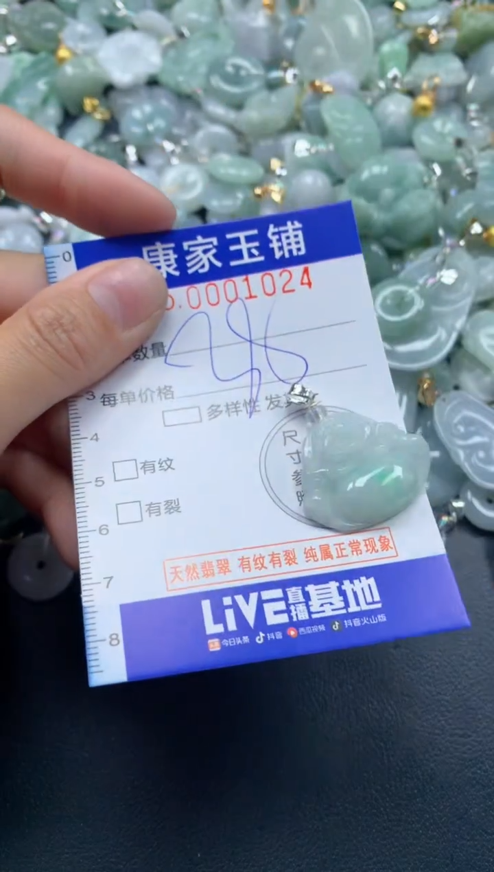 颈饰未镶嵌翡翠1024