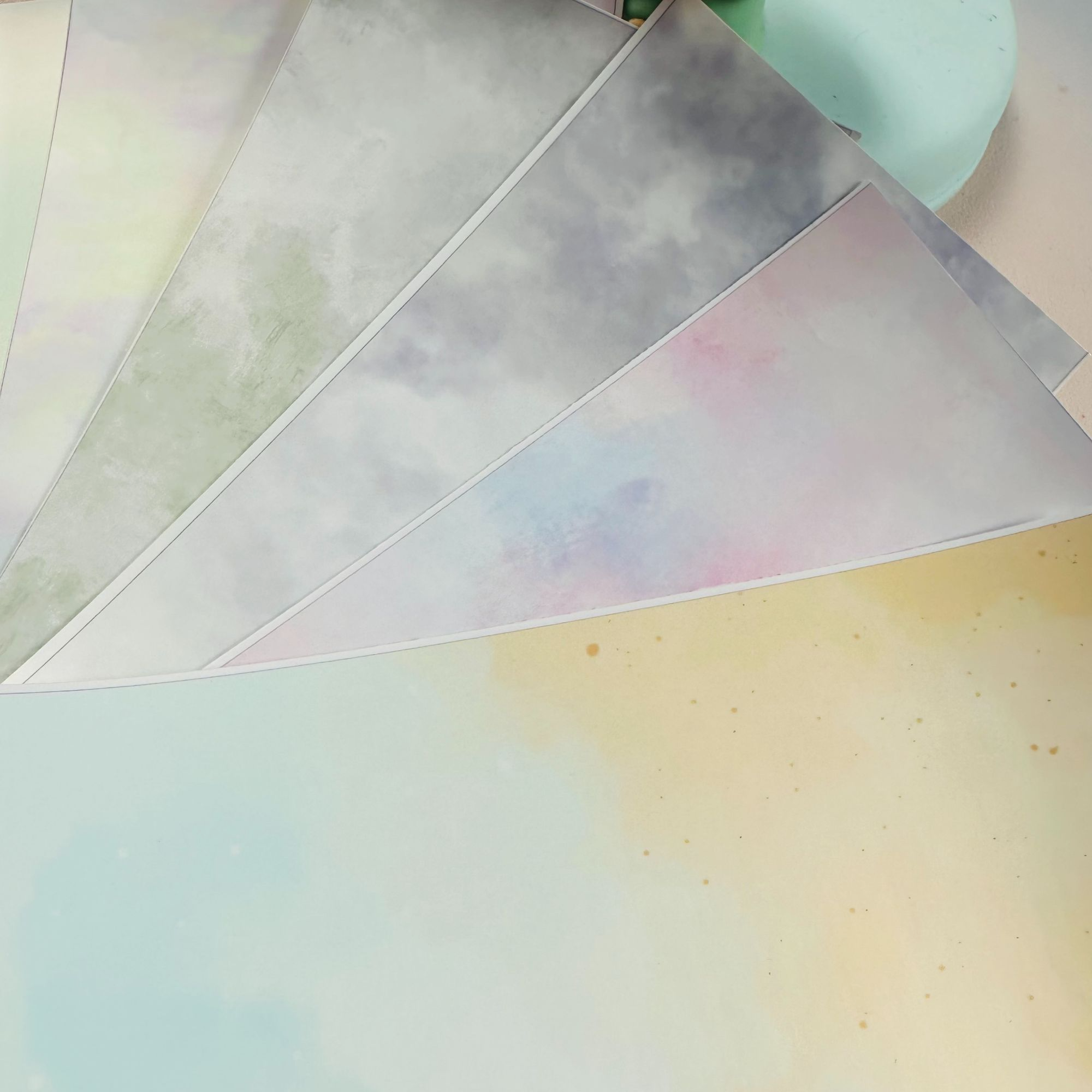 【手机壳】【手机背卡】打底纸 彩色DIY贴纸 防水防油覆膜撕不烂贴纸