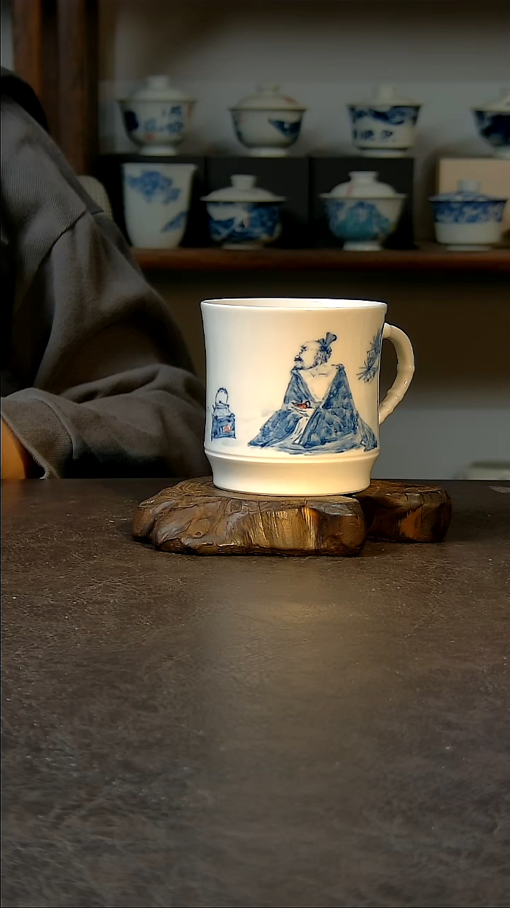 丁*?景德镇闲一堂陶瓷手绘作品00101